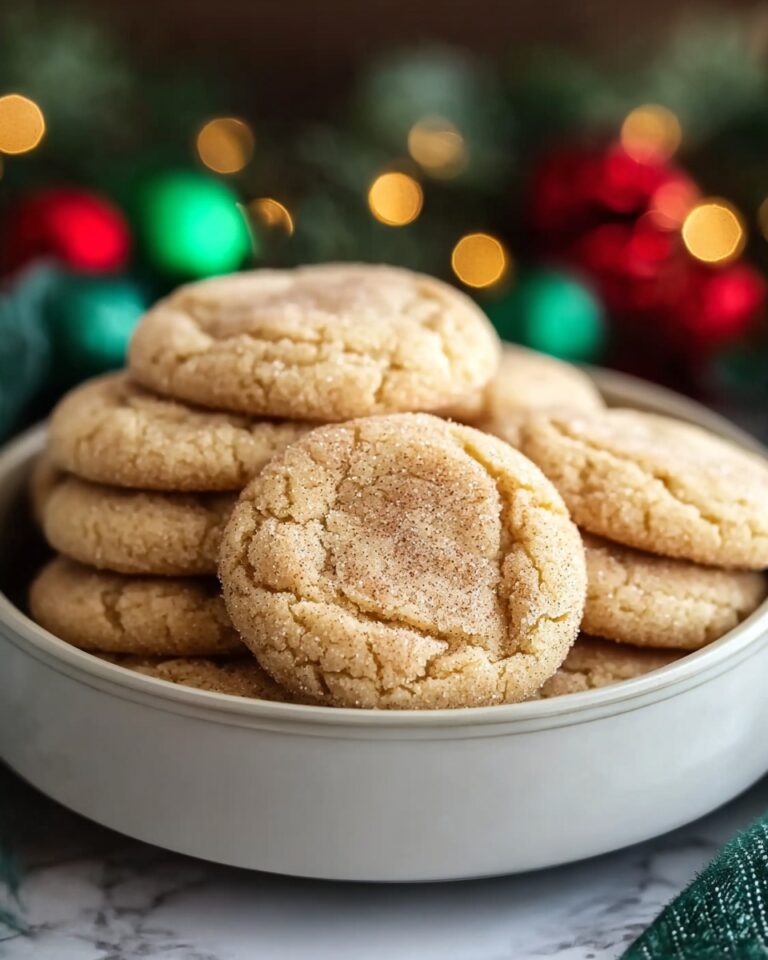 Christmas Snickerdoodles Recipe