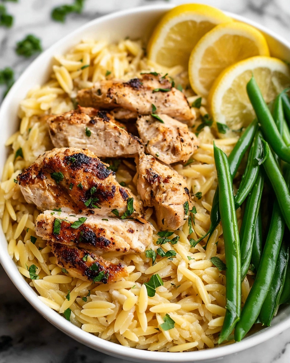 Lemon Chicken Orzo Recipe - Recipe Image