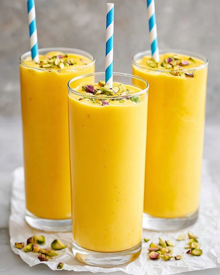Creamy Mango Lassi Recipe