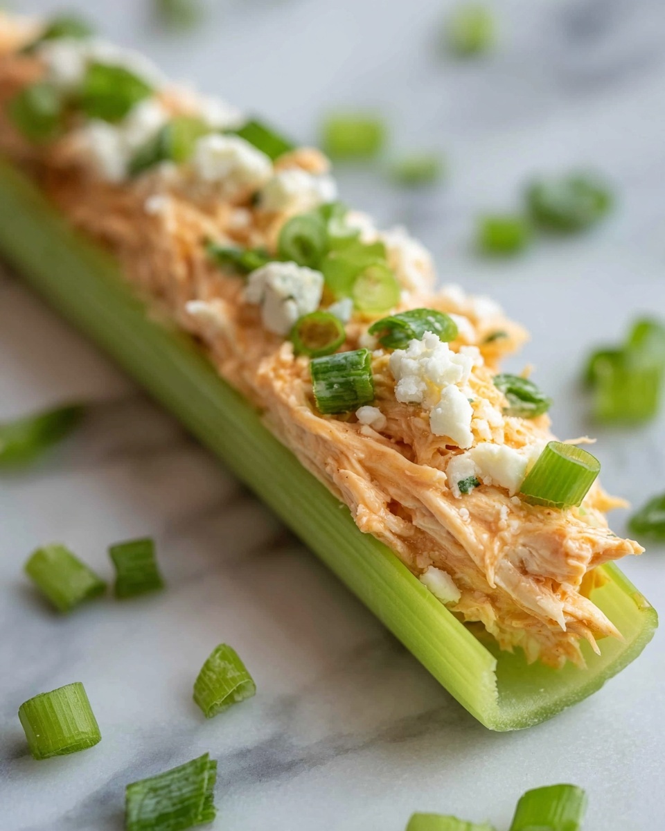 Buffalo Chicken Celery Sticks Recipe - Recipe Image