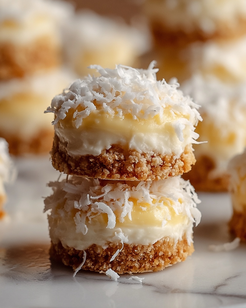 Lemon Coconut Cheesecake Cookies Recipe - Recipe Image