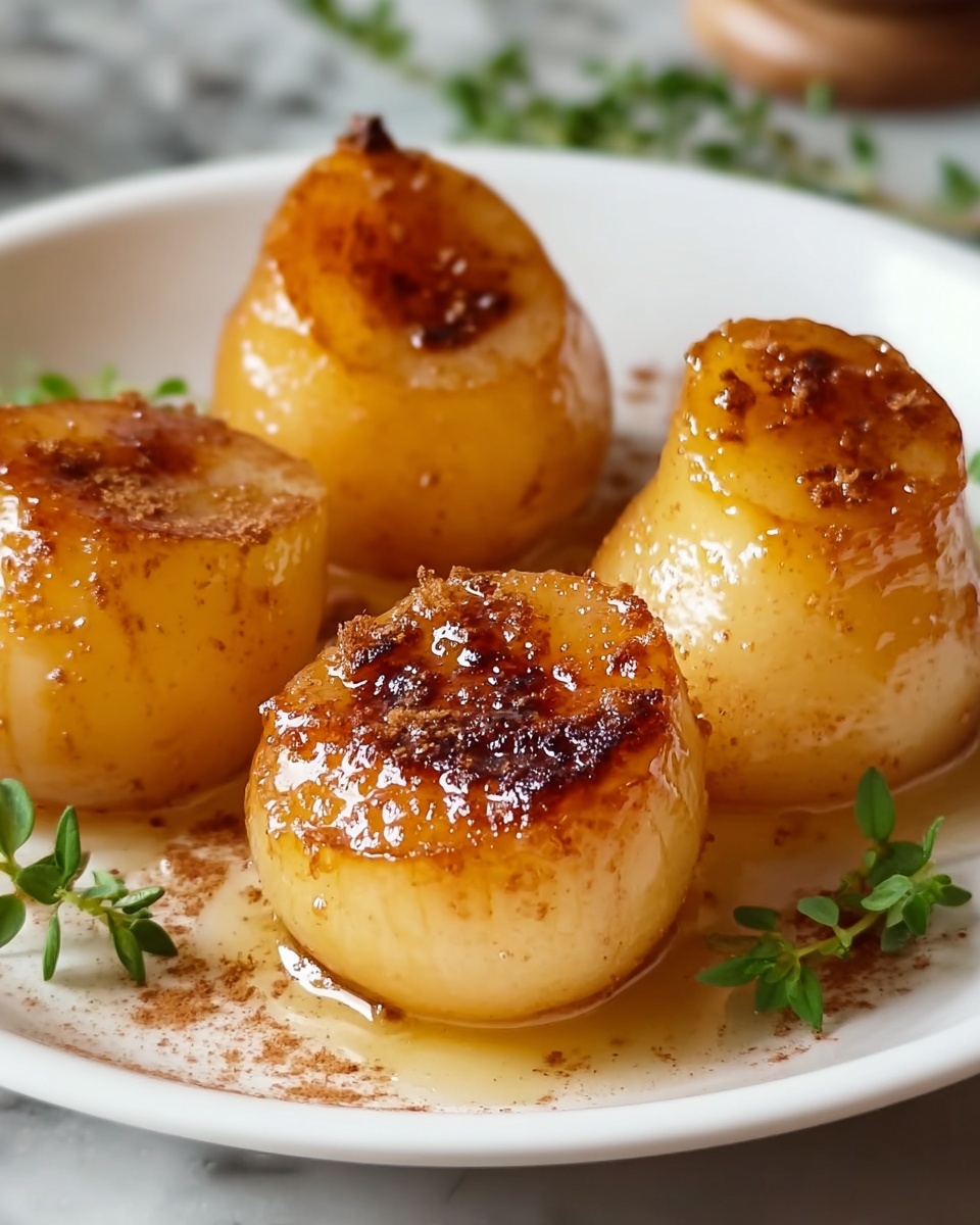 Cinnamon Honey Baked Pears Recipe - Recipe Image