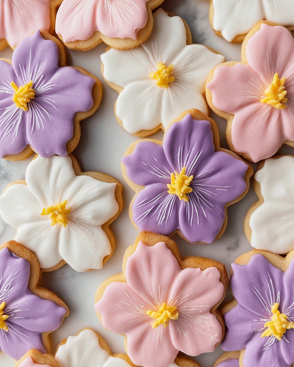 Flower Cookies Recipe - Recipe Image