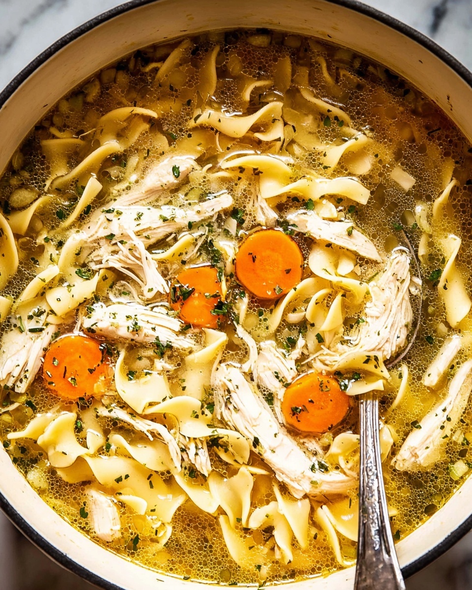 Classic Chicken Noodle Soup Recipe - Recipe Image