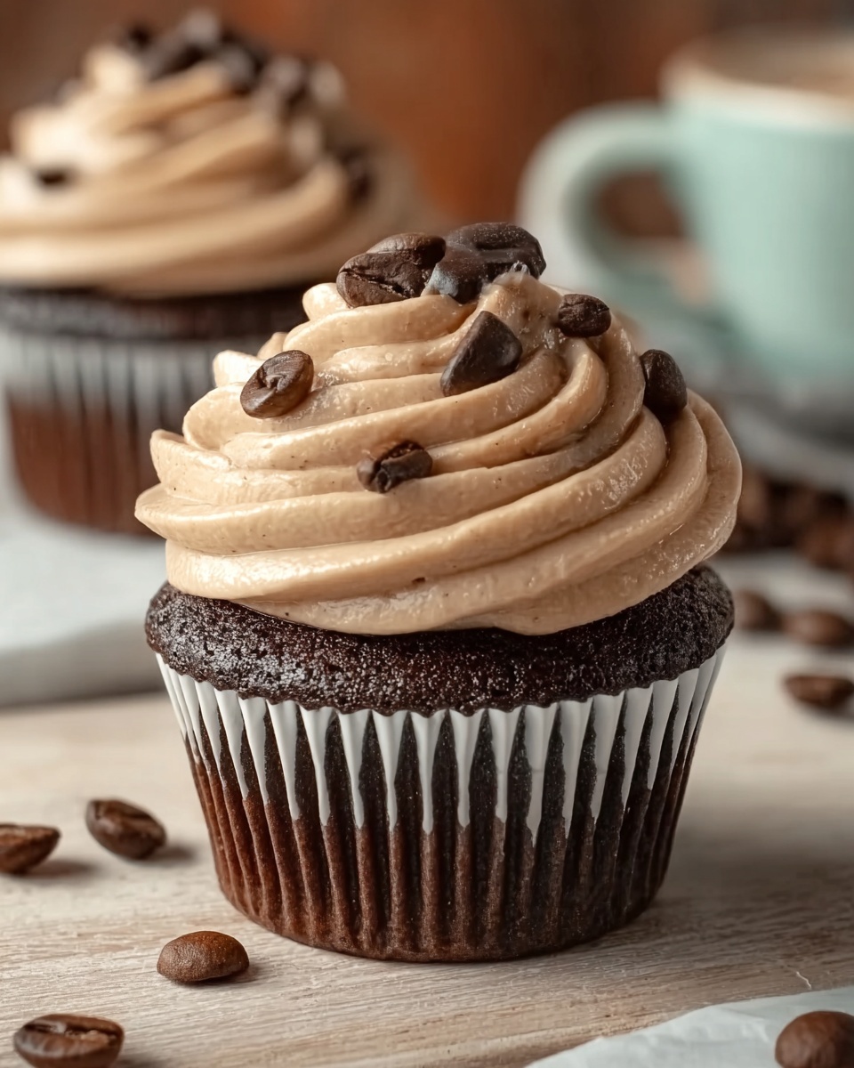 Espresso Brownie Cupcakes Recipe - Recipe Image