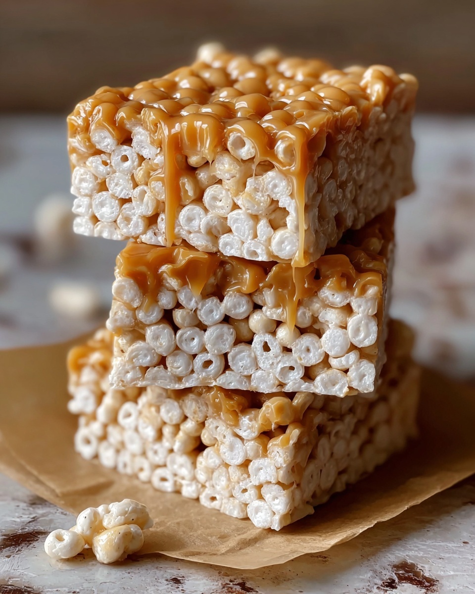 Brown Butter Dulce de Leche Rice Krispie Treats Recipe - Recipe Image