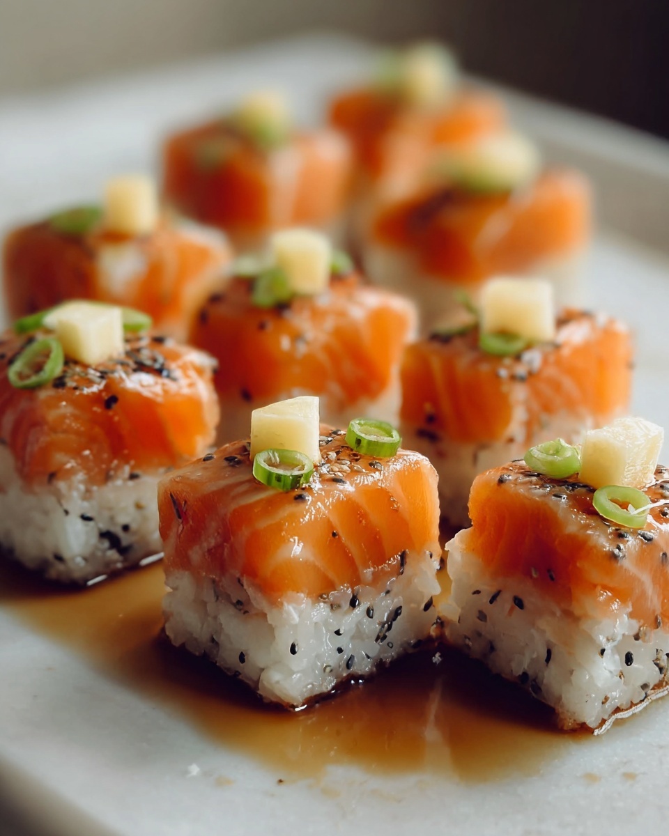 Baked Salmon Sushi Recipe - Recipe Image