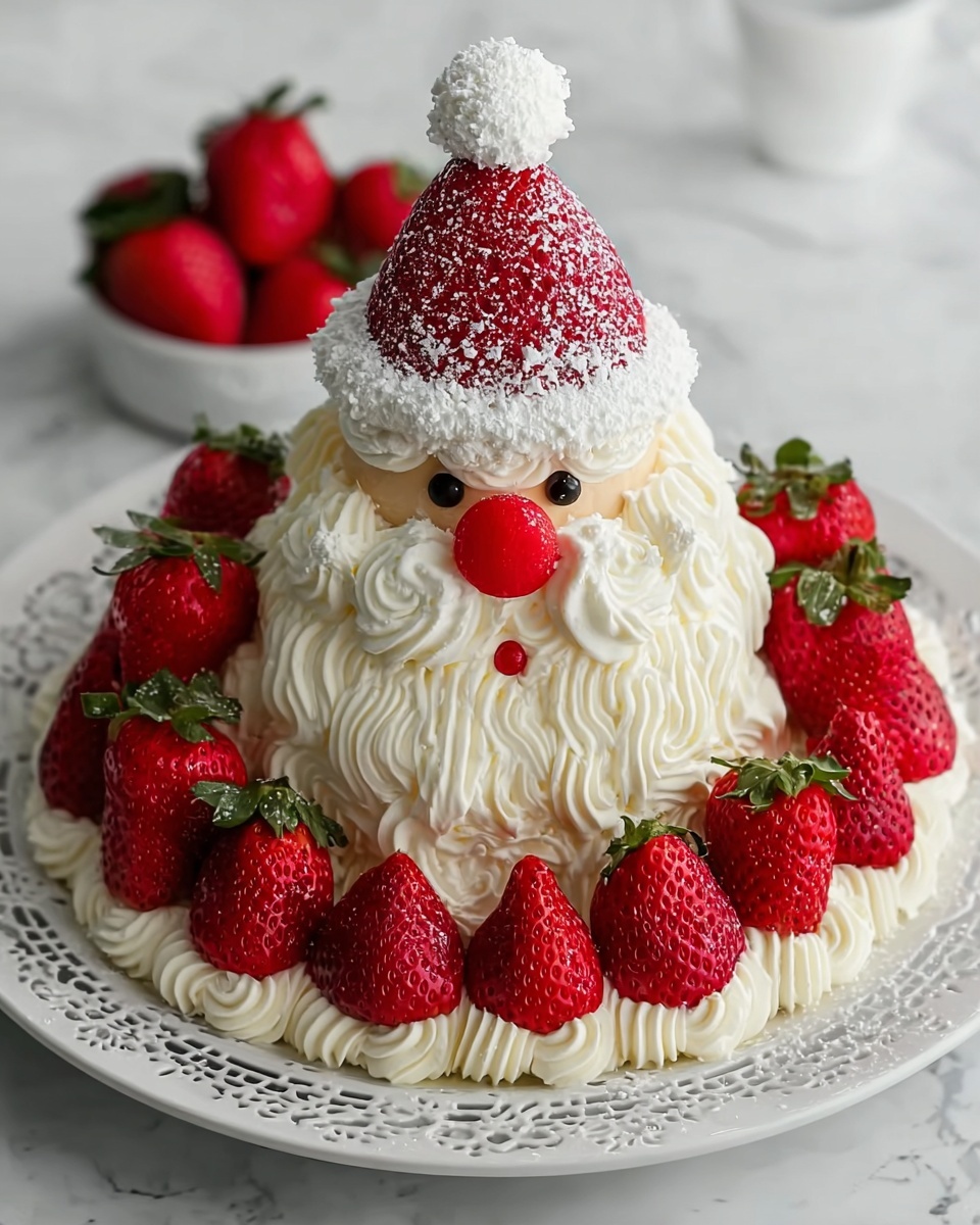 Strawberry Santas Recipe - Recipe Image