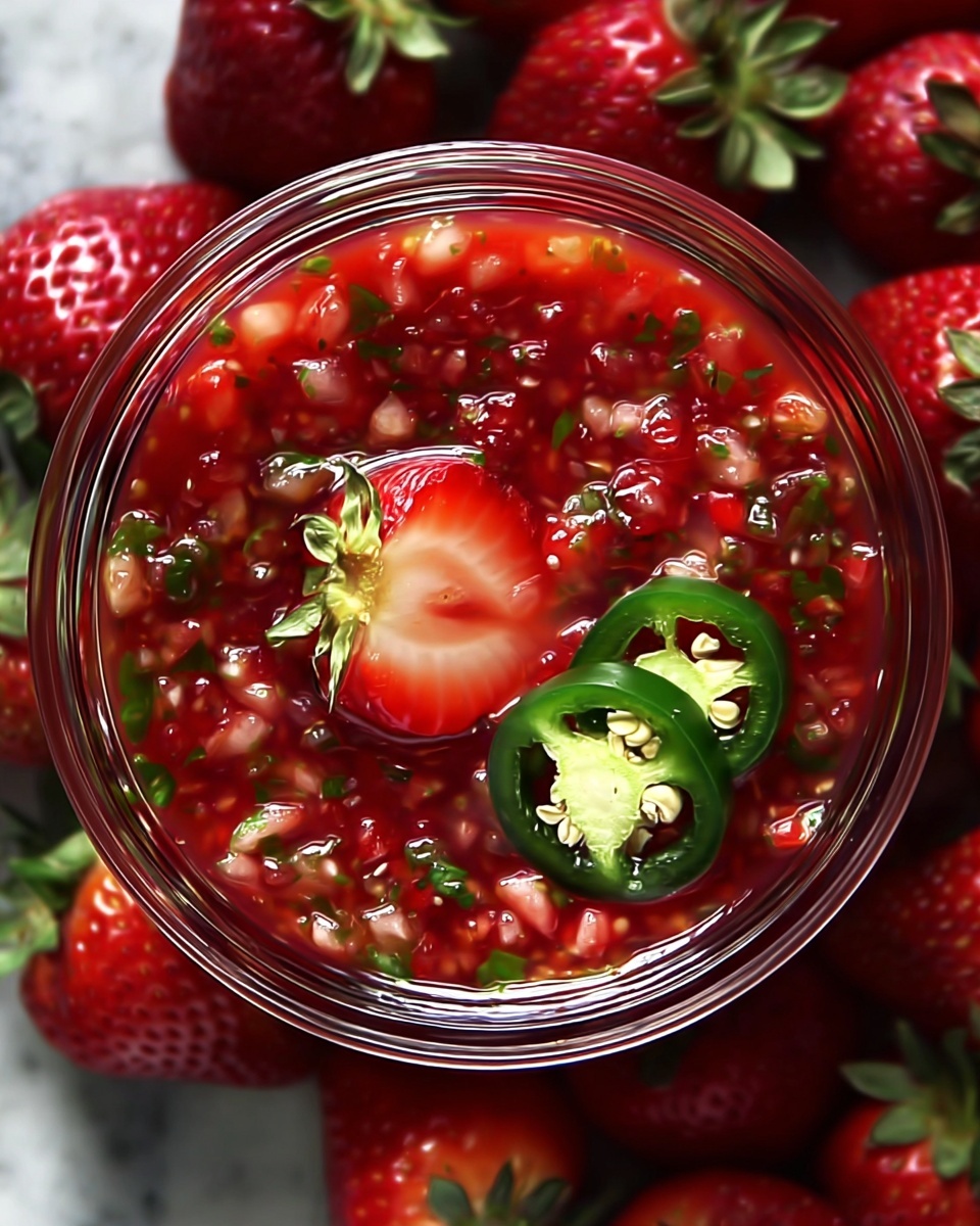 Jalapeño Strawberry Jam Recipe - Recipe Image