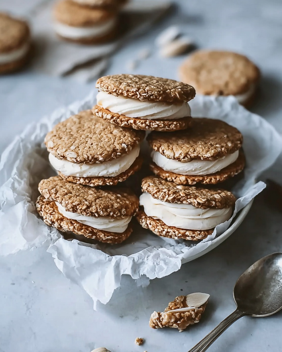Oat Hazelnut YoYos: Tea-Time Sandwich Cookies Recipe - Recipe Image