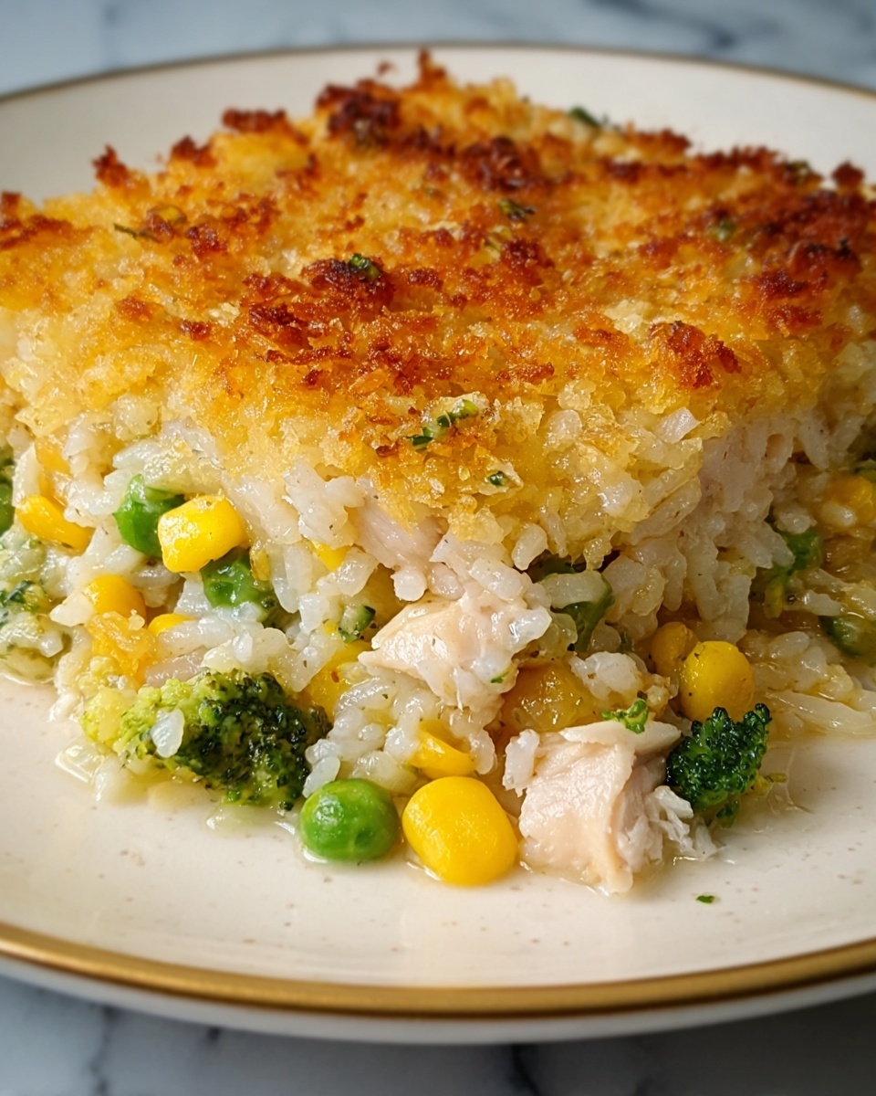 Rotisserie Chicken and Rice Casserole Recipe - Recipe Image