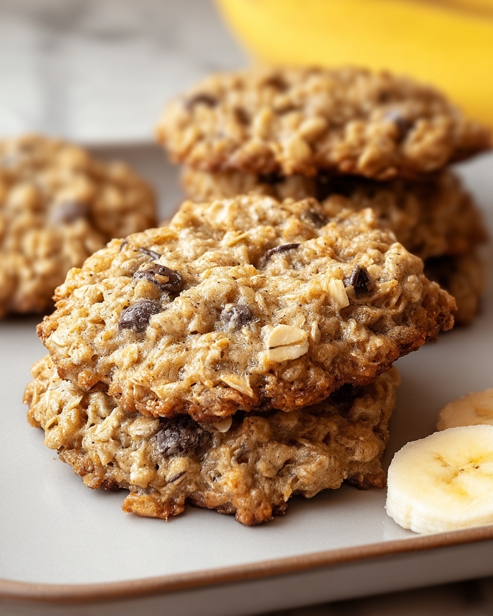 Banana Oatmeal Cookies Recipe - Recipe Image