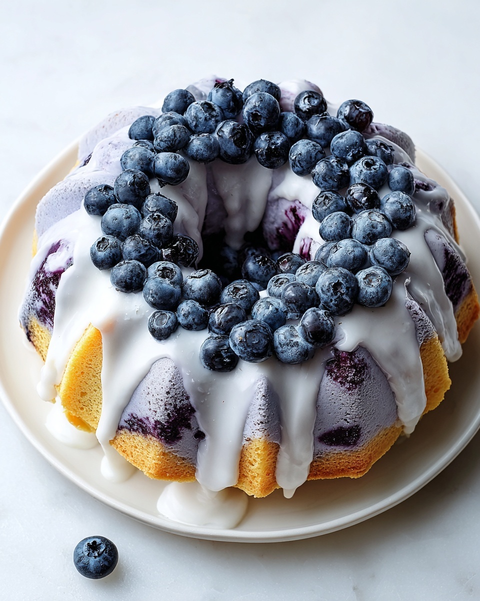 Blueberry Bundt Cake Recipe - Recipe Image