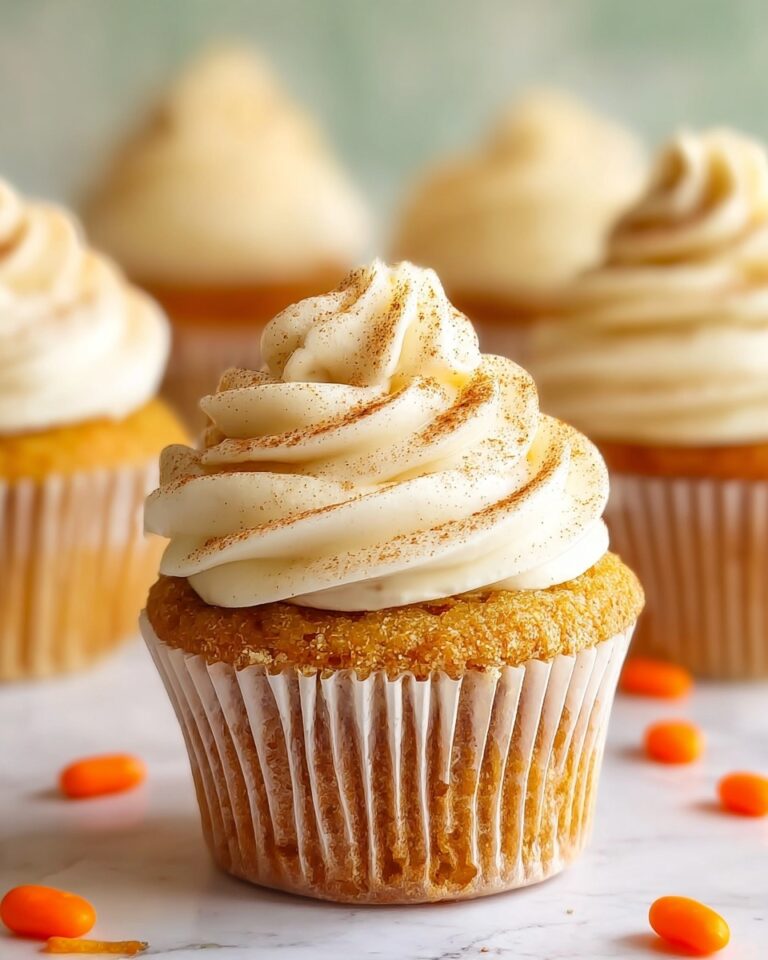 Pumpkin Cupcakes with Cinnamon Cream Cheese Frosting Recipe