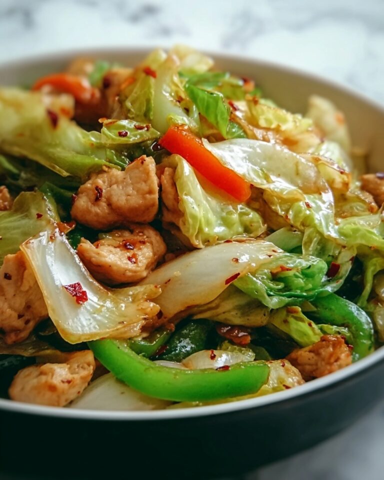 Chinese Chicken Cabbage Stir-Fry Recipe
