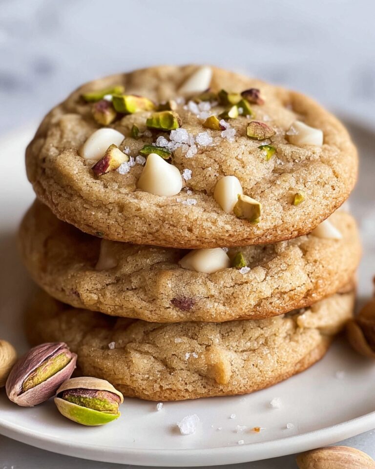 Salted Honey Pistachio Cookies Recipe
