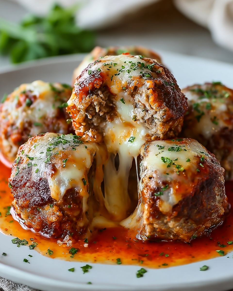Cheesy Stuffed Meatloaf Bites Recipe - Recipe Image