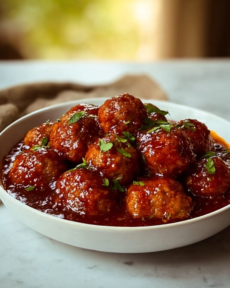 Hot Pepper Jelly Meatballs Recipe