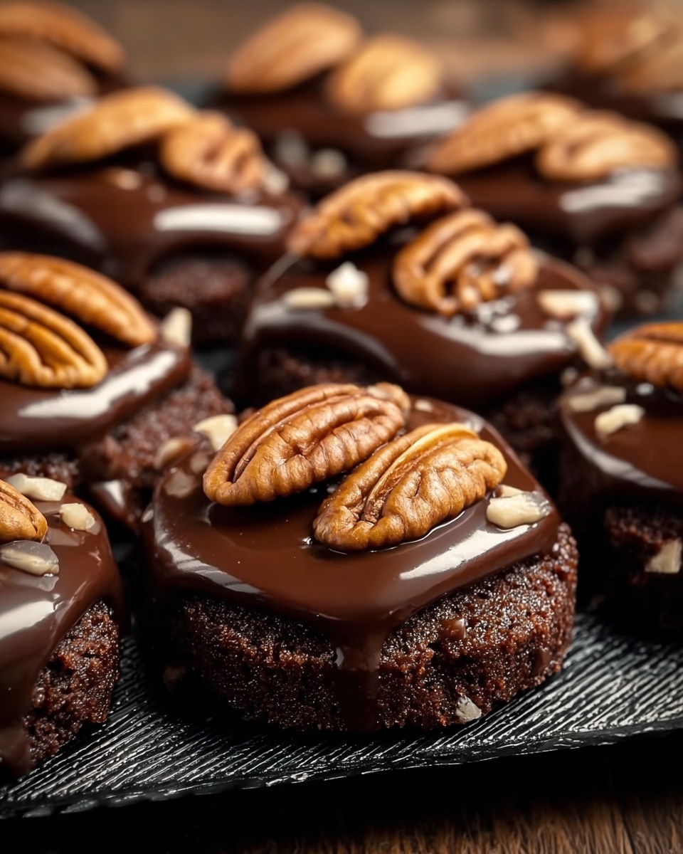 Turtle Candy with Pecans and Caramel Recipe - Recipe Image