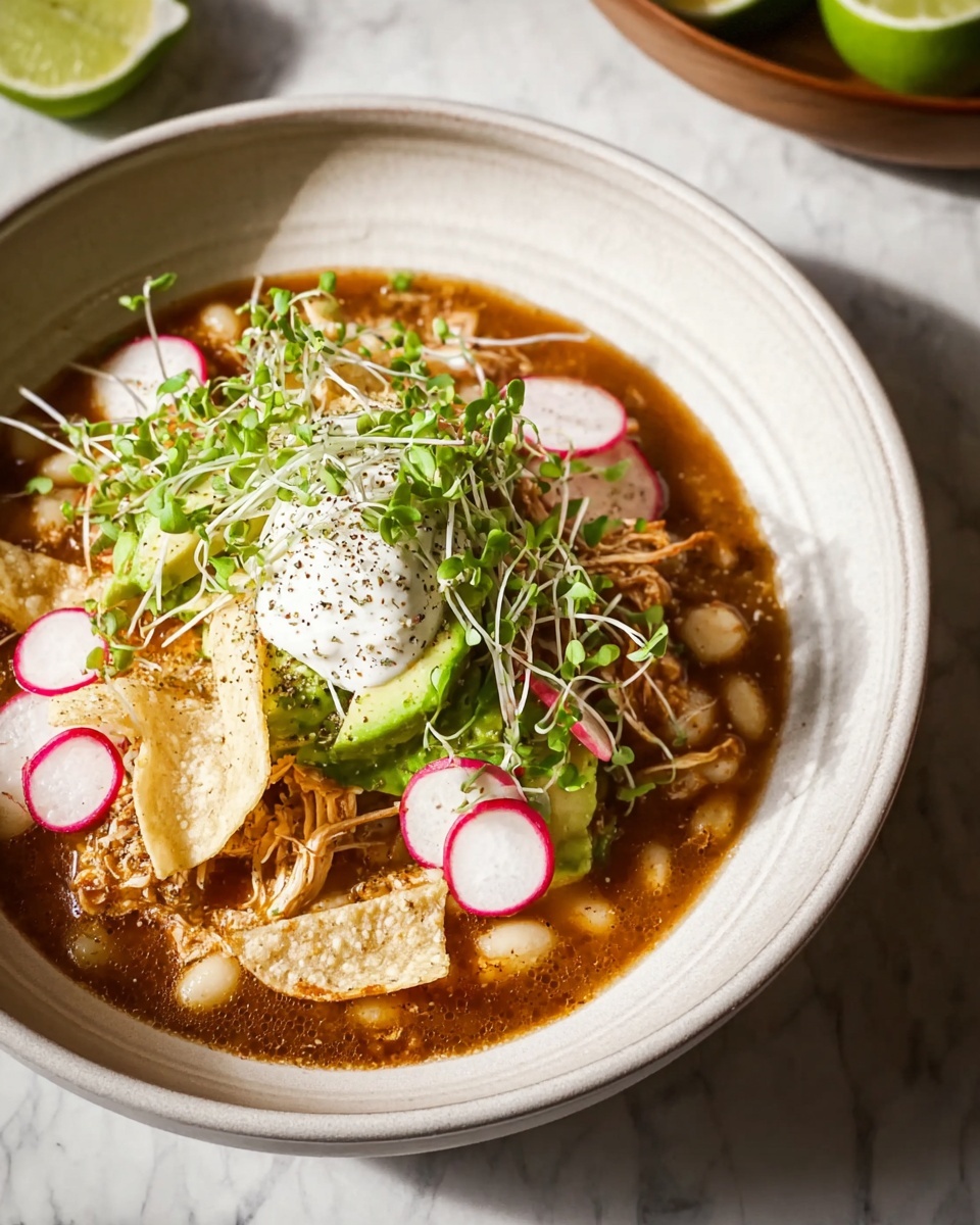 Slow Cooker Chicken Posole Recipe - Recipe Image