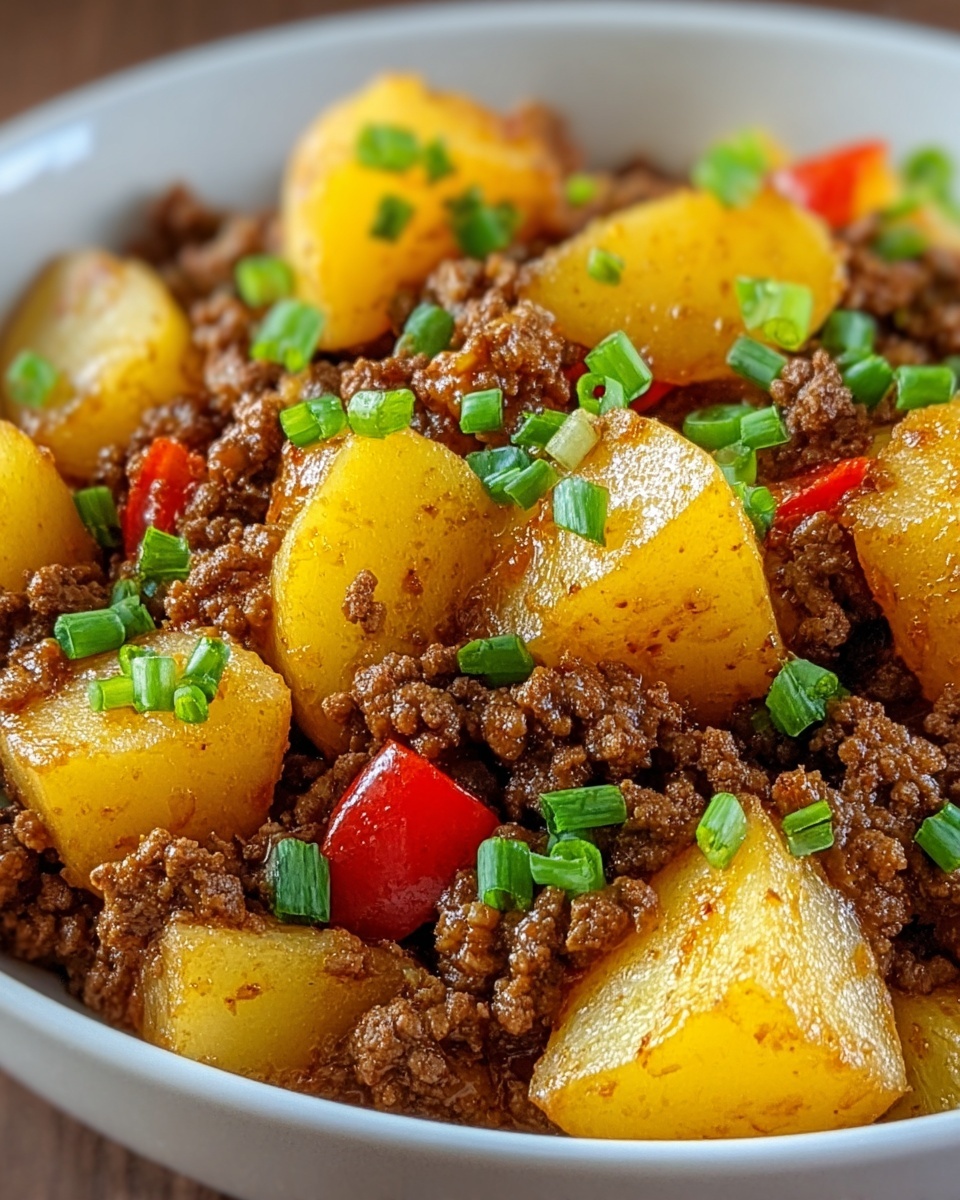 Ground Beef and Potatoes Casserole Recipe - Recipe Image