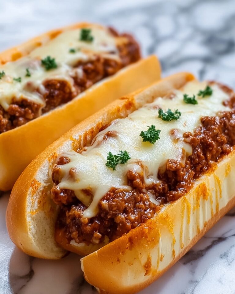 Cheesy Garlic Bread Sloppy Joes Recipe