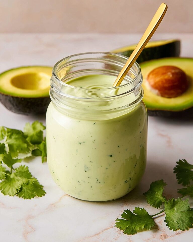 Easy Avocado Dressing Recipe