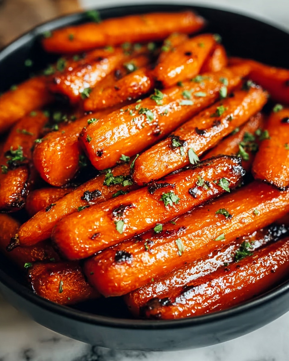 Honey Garlic Butter Carrots: A Deliciously Simple Side Dish Recipe - Recipe Image