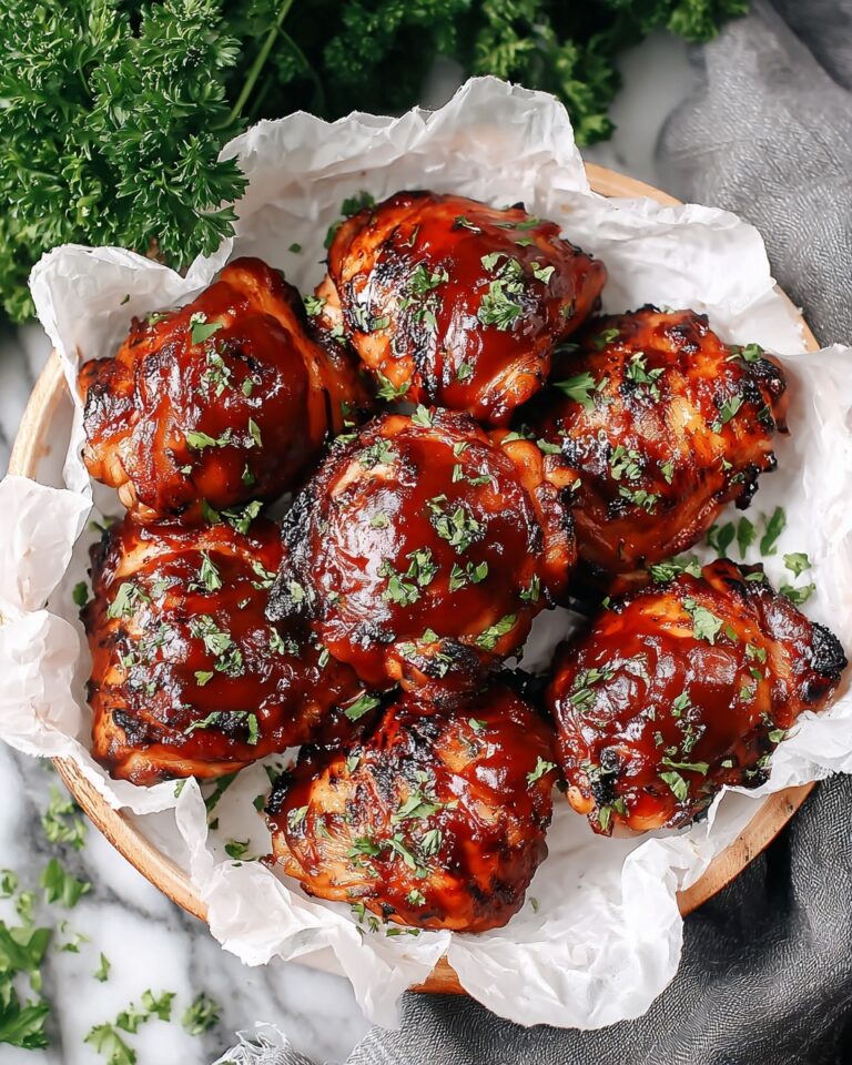 Slow Cooker BBQ Chicken Thighs Recipe