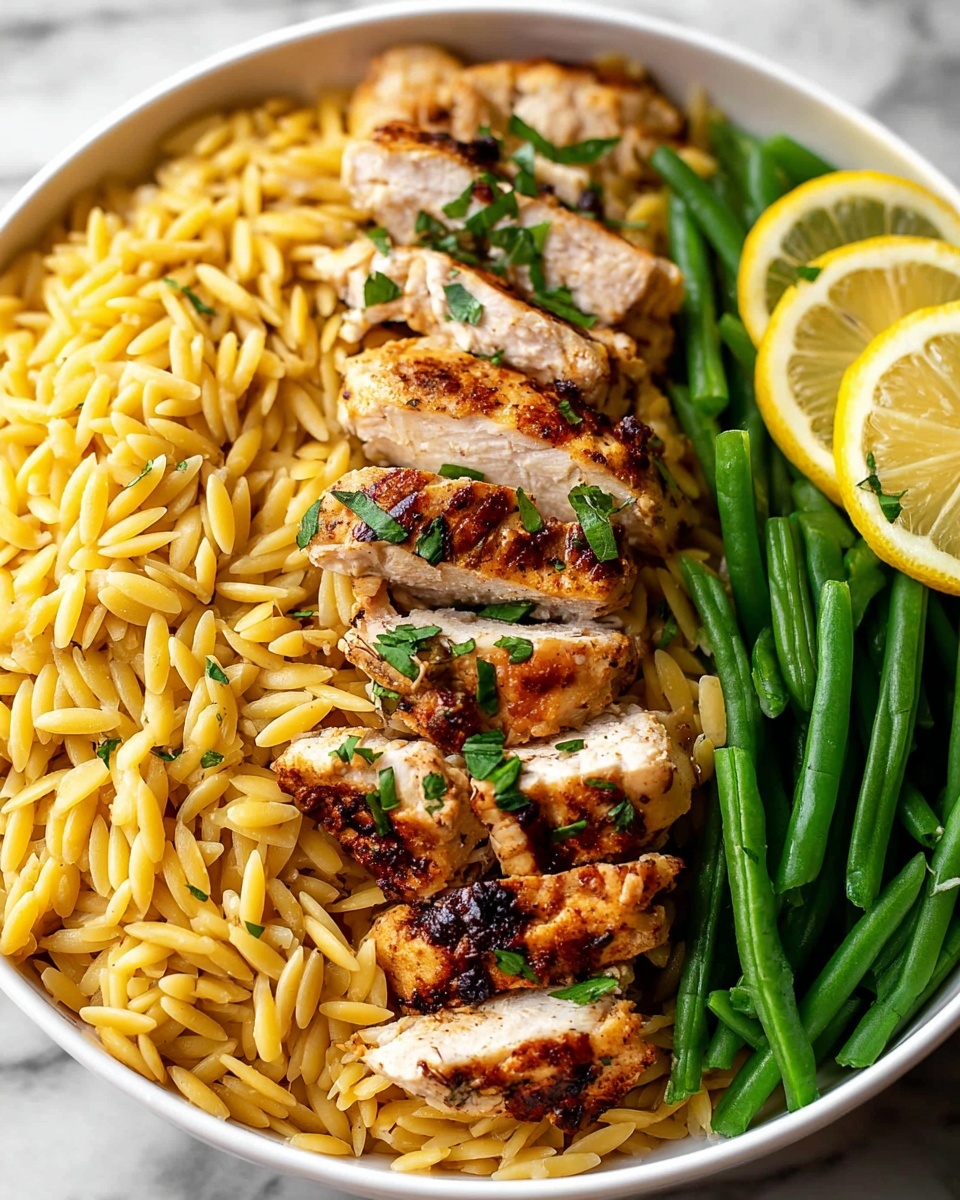 Lemon Chicken Orzo Recipe - Recipe Image