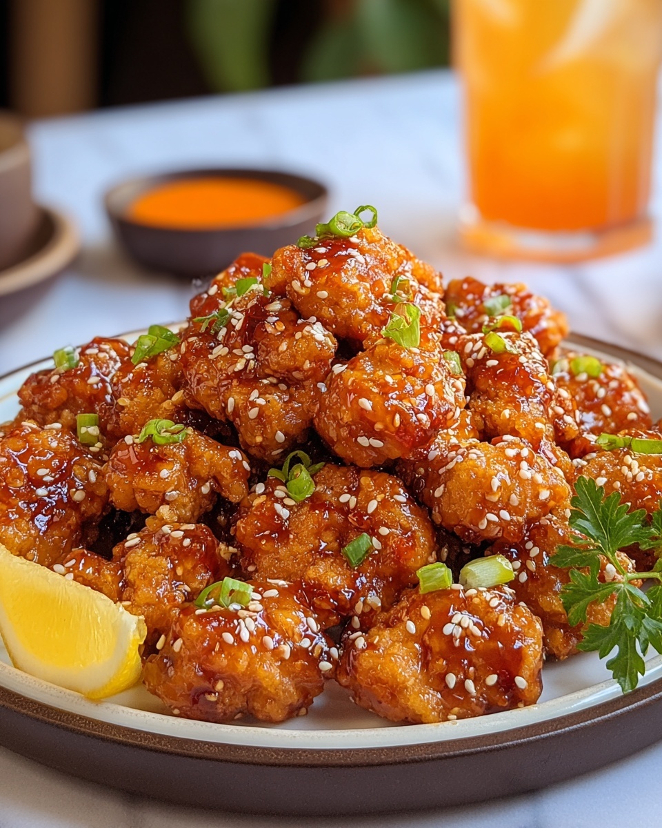 Crispy Hawaiian Style Korean Fried Chicken Recipe - Recipe Image