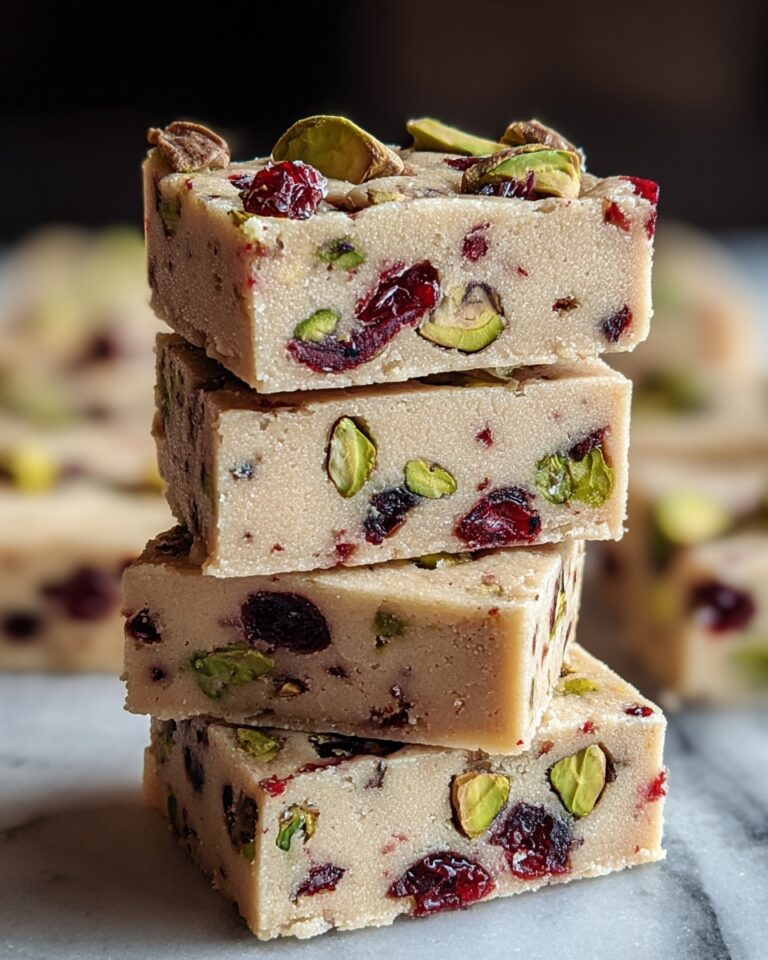 Cranberry Pistachio Shortbread Cookies Recipe