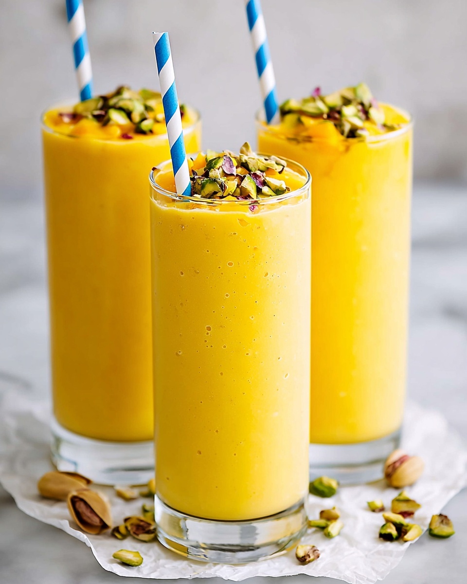 Creamy Mango Lassi Recipe - Recipe Image