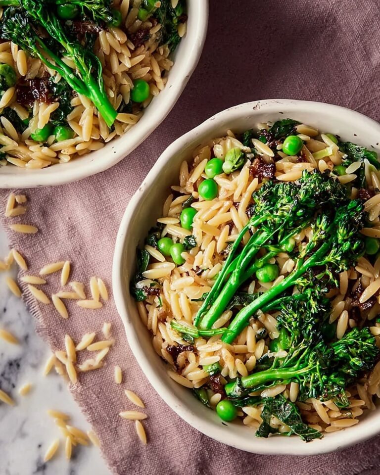 Pasta with Purple Sprouting Broccoli, Anchovies, and Preserved Lemon Recipe
