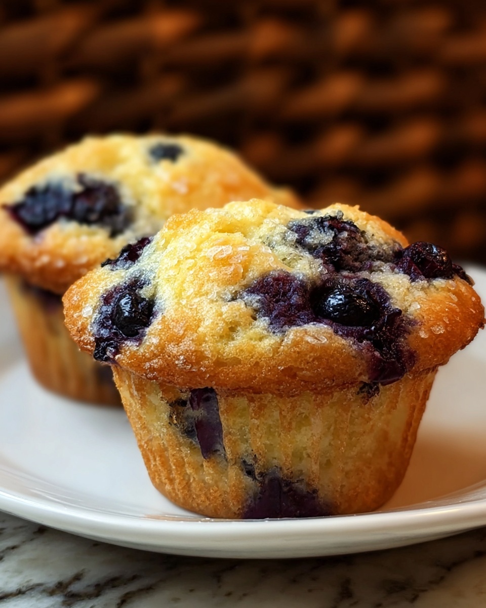 Keto Low-Carb Almond Flour Yogurt Blueberry Muffins Recipe - Recipe Image
