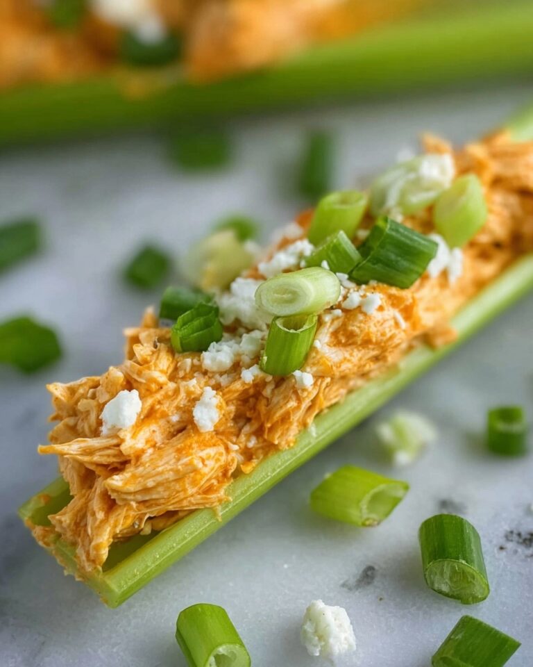 Buffalo Chicken Celery Sticks Recipe