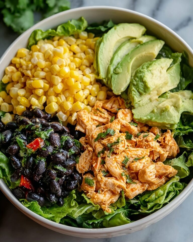 Power-Packed High Protein Southwest Chicken Salad Recipe
