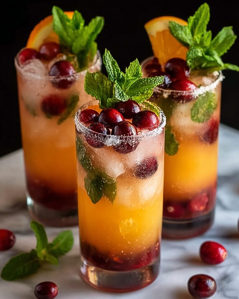 Zesty Orange Cranberry Mojitos: A Festive & Refreshing Holiday Drink Recipe