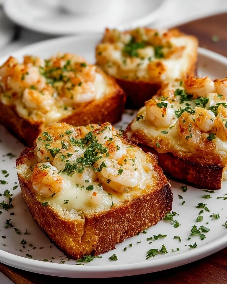 Crabby Shrimp-Stuffed Garlic Bread Bombs Recipe