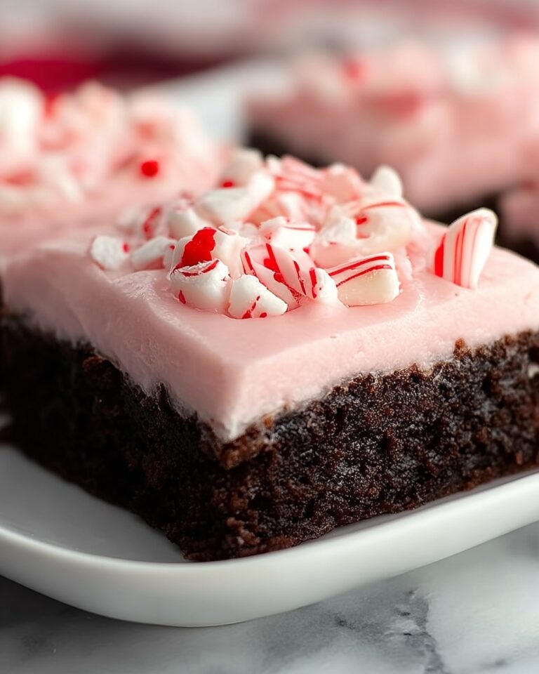 Candy Cane Brownies Recipe