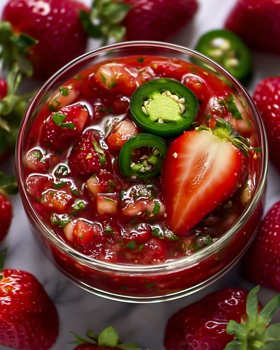 Jalapeño Strawberry Jam Recipe - Recipe Image