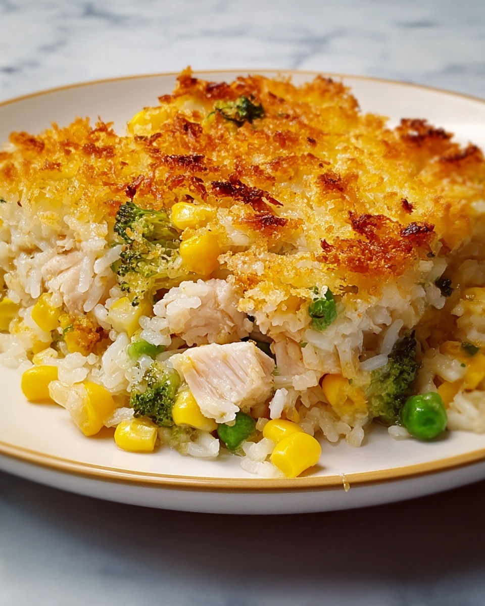 Rotisserie Chicken and Rice Casserole Recipe - Recipe Image