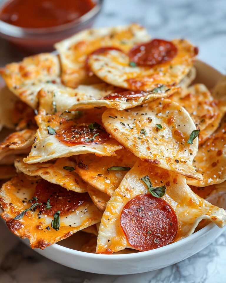 Two-Ingredient Pizza Chips Recipe