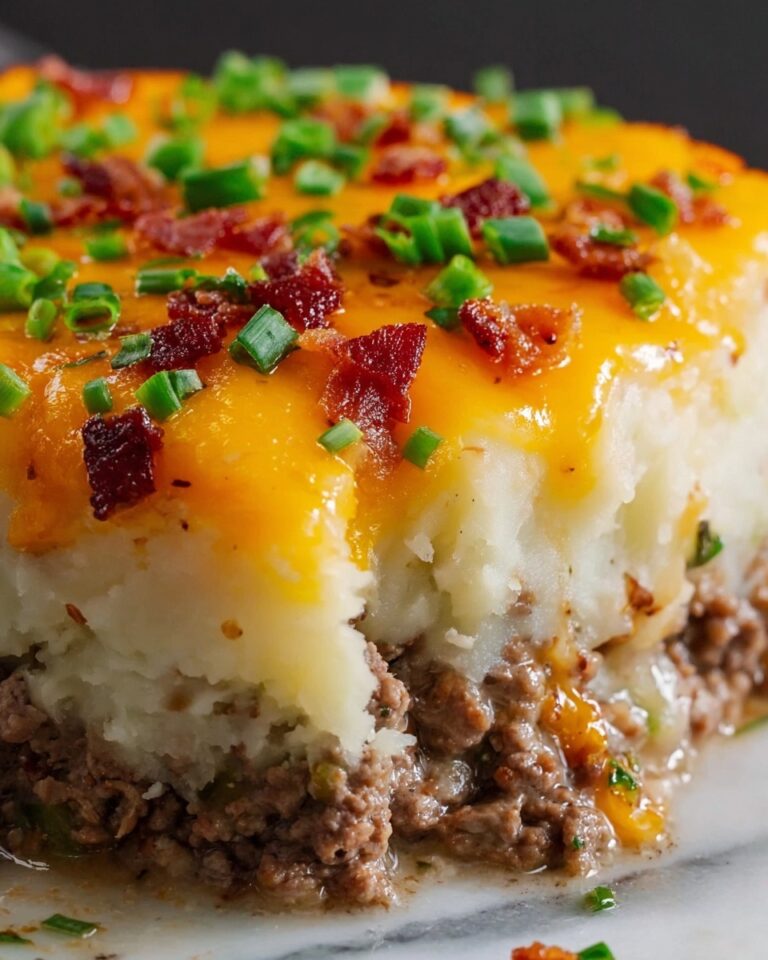 Loaded Potato & Meatloaf Casserole Recipe