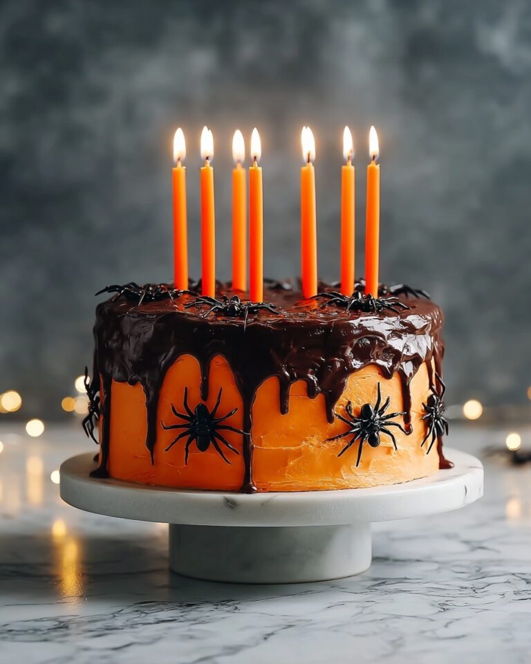 Halloween Birthday Cake Recipe