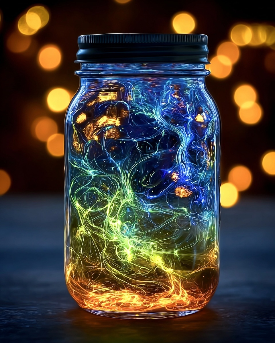 Glowing Fireworks in a Jar: Create a Stunning Glow Recipe - Recipe Image