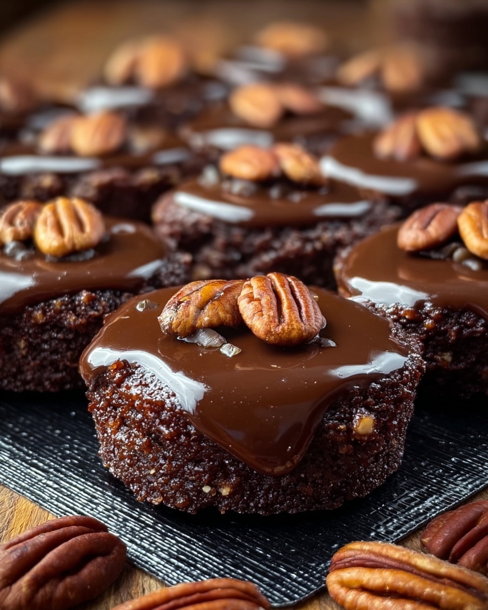 Turtle Candy with Pecans and Caramel Recipe - Recipe Image