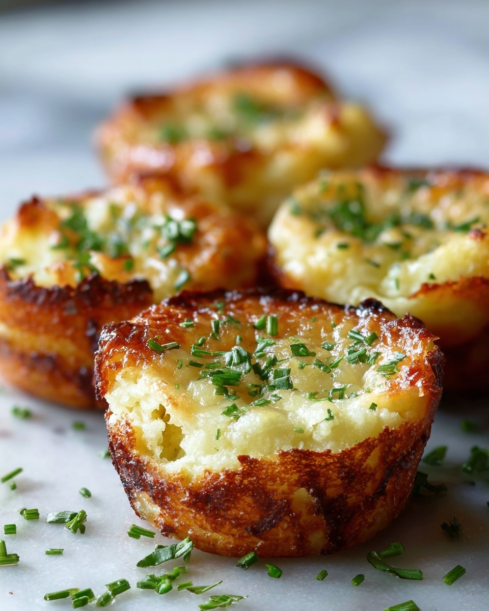 Easy Mashed Potato Muffins Recipe - Recipe Image