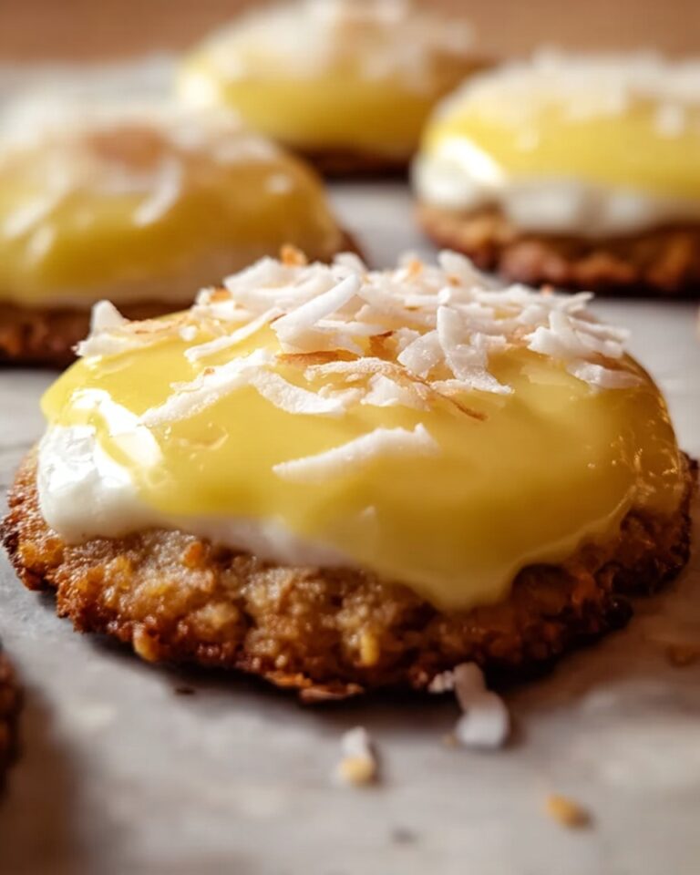 Coconut Lemon Cheesecake Cookies Recipe