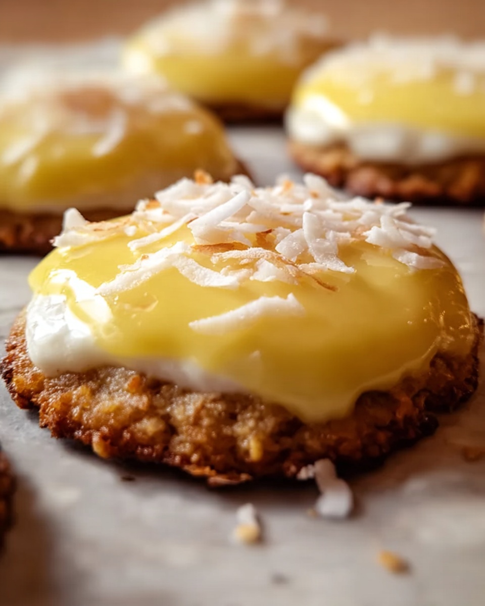 Coconut Lemon Cheesecake Cookies Recipe - Recipe Image